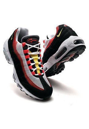 Tenis Lifestyle Negro-Rojo-Blanco-Amarillo Nike Air Max 95 Essential