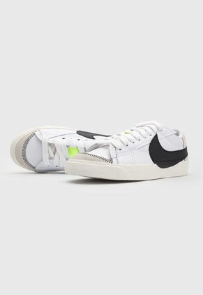 Tenis Lifestyle Blanco-Gris-Negro Nike Blazzer Low '77 Jumbo