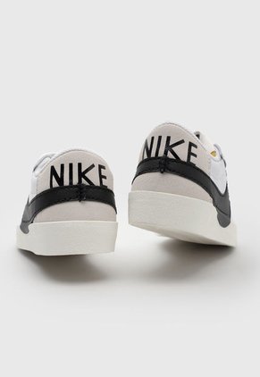 Tenis Lifestyle Blanco-Gris-Negro Nike Blazzer Low '77 Jumbo