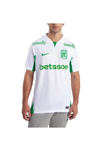 Camiseta Atlético Nacional Visitante 2024/25 Stadium-Blanco
