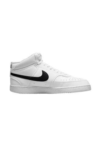 Tenis Nike Court Vision Mid Nn-Blanco/Negro Nike