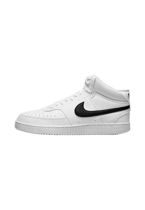 Tenis Nike Court Vision Mid Nn-Blanco/Negro