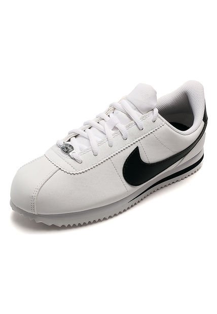 Tenis Cortez Hombre Nike Cortez Blanco Y Negro Tenis Lifestyle