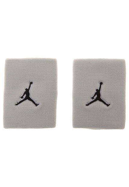Muñequeras Gris-Negra Nike jordan jumpamn