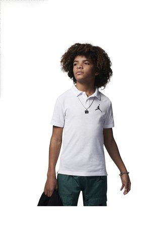 Camiseta Polo Nike Jdb Jumpman Polo Niño-Blanco Nike