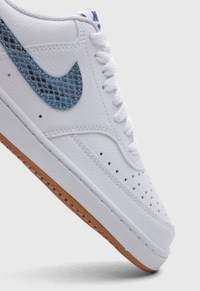 Tenis Lifestyle NIKE Court Vision Low Premium Blanco