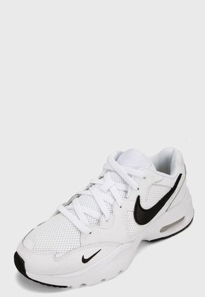 Tenis Lifestyle Blanco-Negro Nike Air Max Fusion