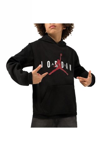 Hoodie Jordan Sustainable Pullov Niños-Negro Nike
