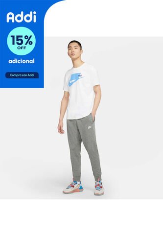 SUDADERA NIKE HOMBRE BV2762-063 CLUB JGGR Talla L Nike
