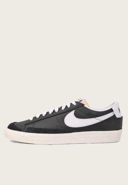 Tenis Lifestyle Negro-Blanco Nike Blazer Low '77 Vintage
