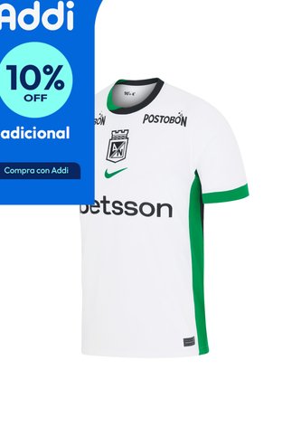 CAMISETA NIKE HOMBRE ATLÉTICO NACIONAL VISITANTE 2026 HV2921-100 Talla S Nike
