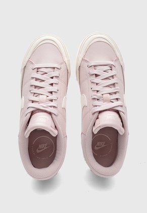 Tenis Lifestyle NIKE Court Legacy Lift Rosa