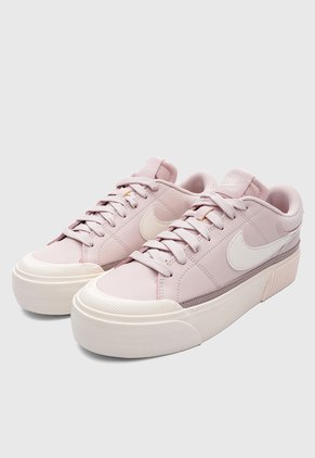 Tenis Lifestyle NIKE Court Legacy Lift Rosa