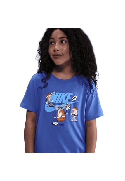 Camiseta Niños Nike Sportswear Azul