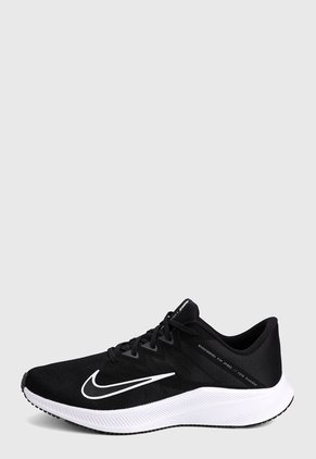 Tenis Running Negro-Blanco Nike Quest 3