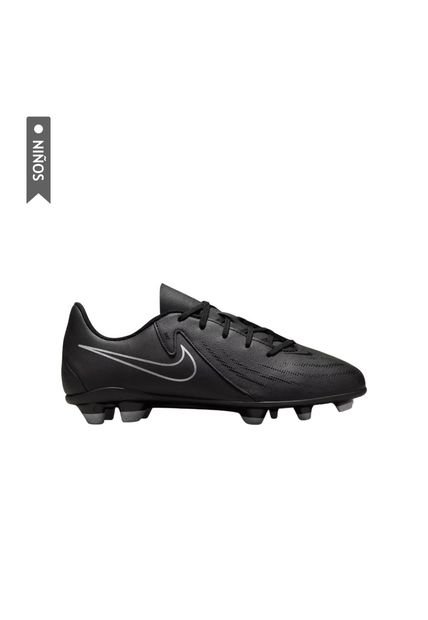 Guayos Nike Jr Phantom Gx Ii Club Fg/Mg Niños-Negro