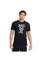 Camiseta Nike Tee Short Sleeve Camo Just Do It-Negro de Nike