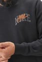 Buzo Negro-Naranja NIKE Club Fleece de Nike