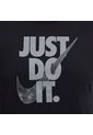 Camiseta Nike Tee Short Sleeve Camo Just Do It-Negro de Nike