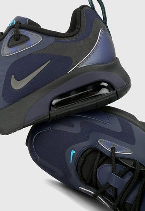 Tenis Lifestyle Negro-Azul Nike Air Max 200 SE