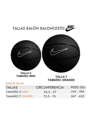 Balón De Baloncesto Nike Dominate #7 - Negro