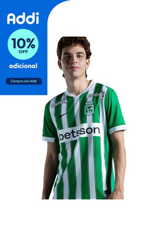 Camiseta De Futbol Nike Atlético Nacional 2026 Hombre-Verde Nike