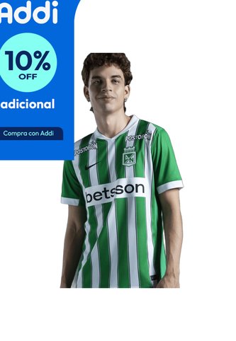 CAMISETA NIKE HOMBRE ATLÉTICO NACIONAL LOCAL 2026 HV2925-300 Talla S Nike
