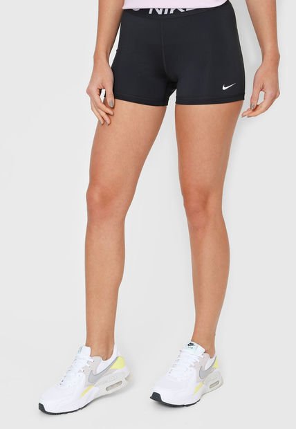 Short Negro-Blanco Nike Pro