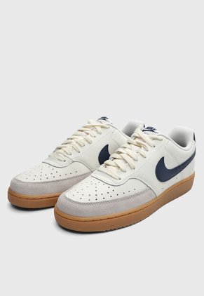 Tenis Lifestyle NIKE Court Vision Low Marfil