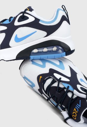 Tenis Lifestyle Blanco-Azul Nike Air Max 200