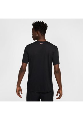 Camiseta Hombre Running Nike Rise 365 Run Energy Negro
