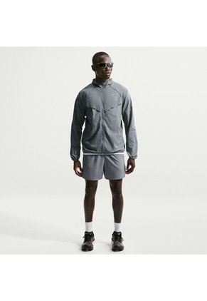 Pantaloneta Hombre Nike Challenger Gris