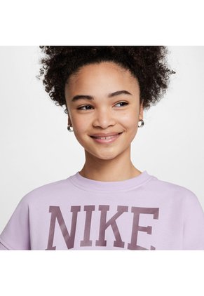 Buzo Niñas Nike Sportswear Club Violeta