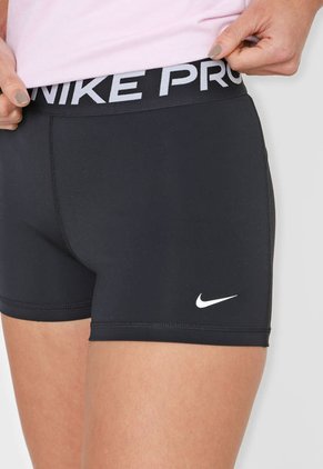 Short Negro-Blanco Nike Pro