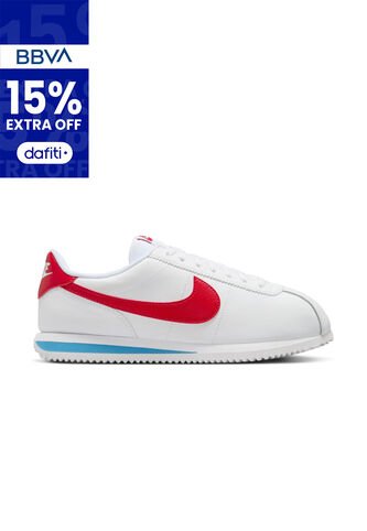 Tenis Nike Cortez Mujer-Blanco Nike