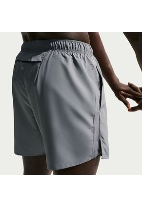 Pantaloneta Hombre Nike Challenger Gris