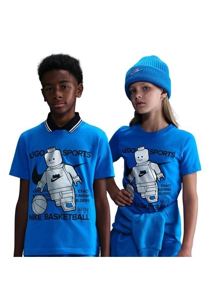 Camiseta Niños Nike X LEGO Collection Azul