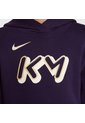 Buzo Niños Nike Kylian Mbappé Club Fleece Morado de Nike