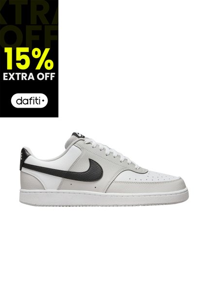 Tenis Nike  Court Vision Lo Na Hombre-Blanco/Gris