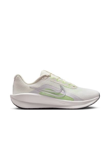 Tenis Nike Downshifter 13 Mujer-Beige/Verde