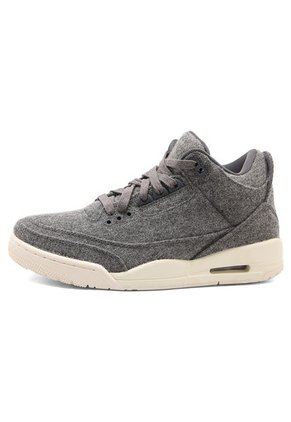 Basketball  Gris-Blanco Nike Air Jordan 3 Retro Wool