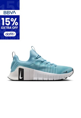 Tenis Nike Free Metcon 6 Hombre-Celeste Nike