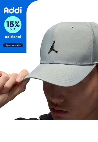 Gorra Nike U J Rise Cap S Cb Mtl Jm Hombre-Gris Nike