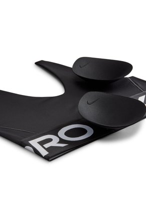 Top Mujer Nike Pro Indy Plunge Negro