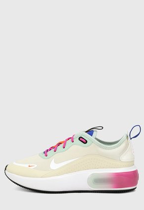 Tenis Lifestyle Beige-Verde-Blanco Nike Air Max Dia