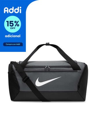 Maletin Nike Nk Brsla S Duff  9.5 (41L) Hombre-Gris/Negro Nike