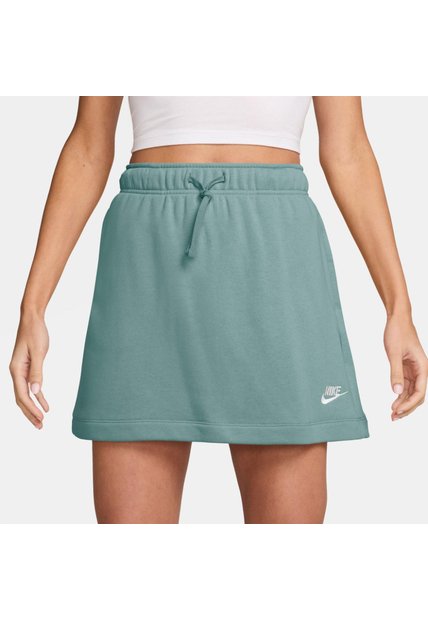 Falda Mujer Lifestyle Nike Sportswear Club Fleece Azul