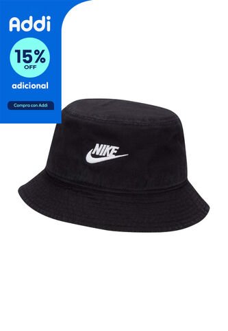 Gorro Nike U Apex Bucket Sq Fut Wsh L Hombre-Negro Nike