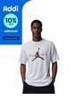 Camiseta Nike M J Brk Ess 85 Gfx Ss Crw Hombre-Blanco de Nike