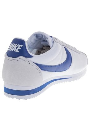 Tenis Lifestyle Blanco-Azul Nike Classic Cortez Nylon